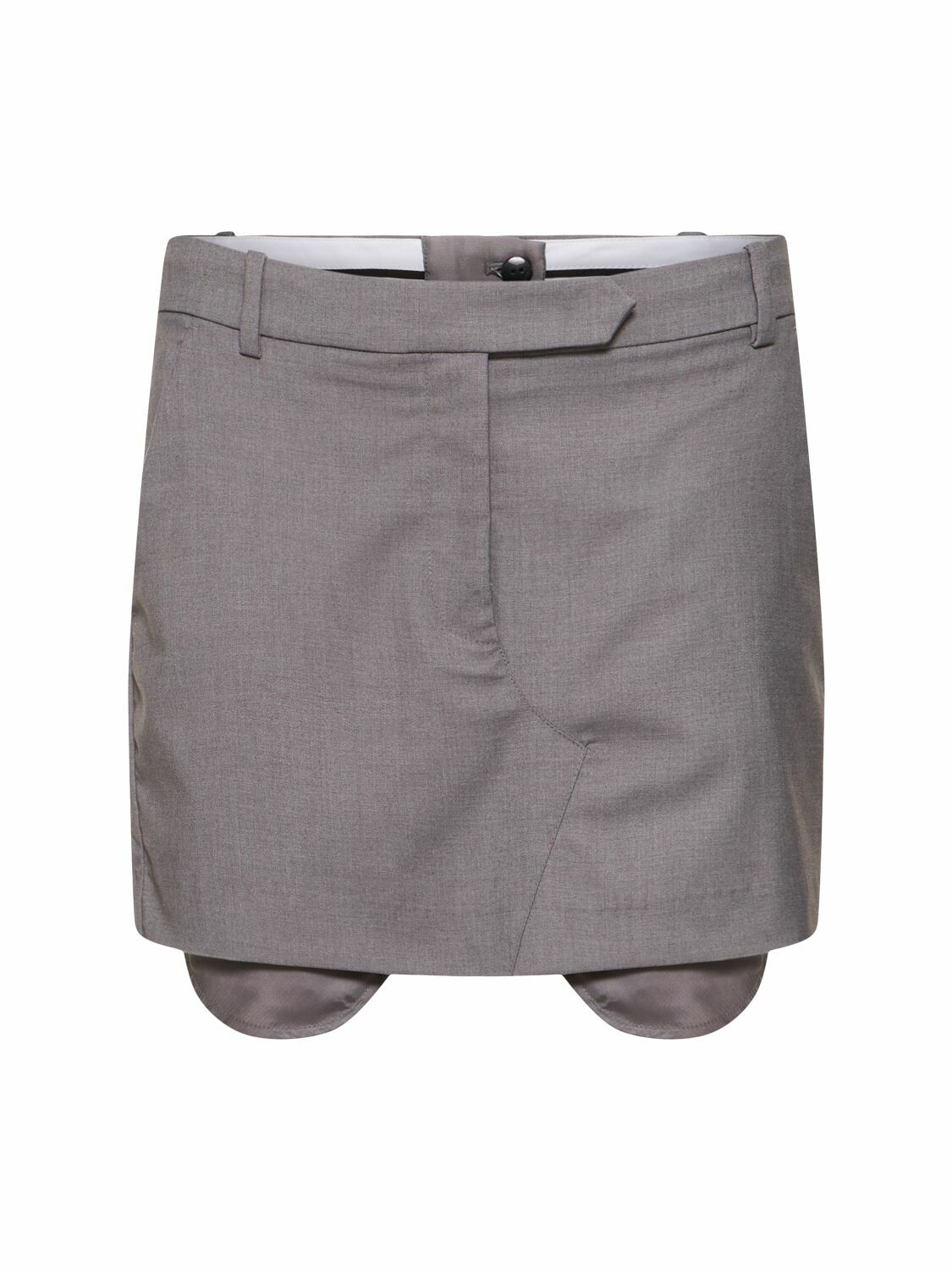 DESIGNERS REMIX Steven Viscose Blend Mini Skirt