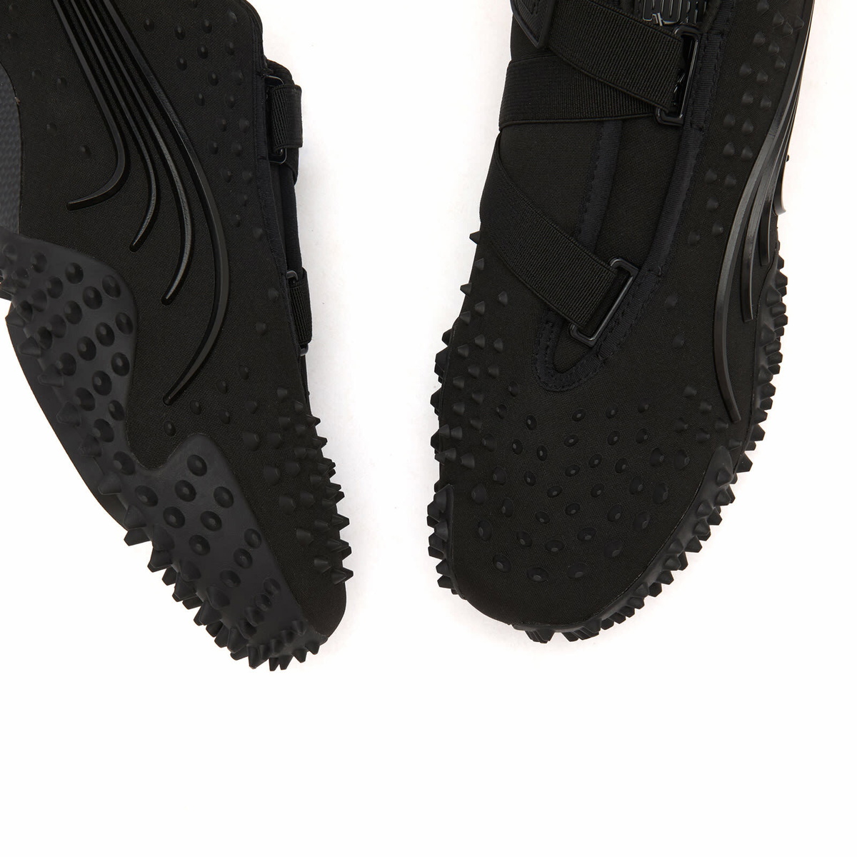 Puma Mostro Spikes Sneaker in Black/Silver