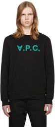 A.P.C. Black 'VPC' Sweatshirt