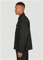 Gabardine Jacket in Black