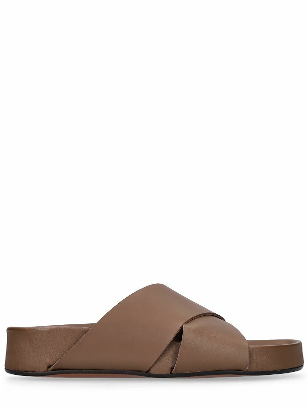 Photo: ATP ATELIER - 20mm Urbino Leather Wedge Sandals