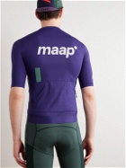 MAAP - Training Logo-Print Recycled Cycling Jersey - Blue