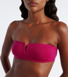 Eres Arcade bandeau bikini top