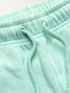 Acne Studios Kids - Appliquéd Cotton-Jersey Sweatpants - Green