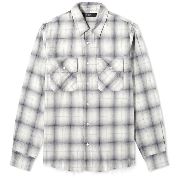 Photo: AMIRI Flannel Plaid Shirt