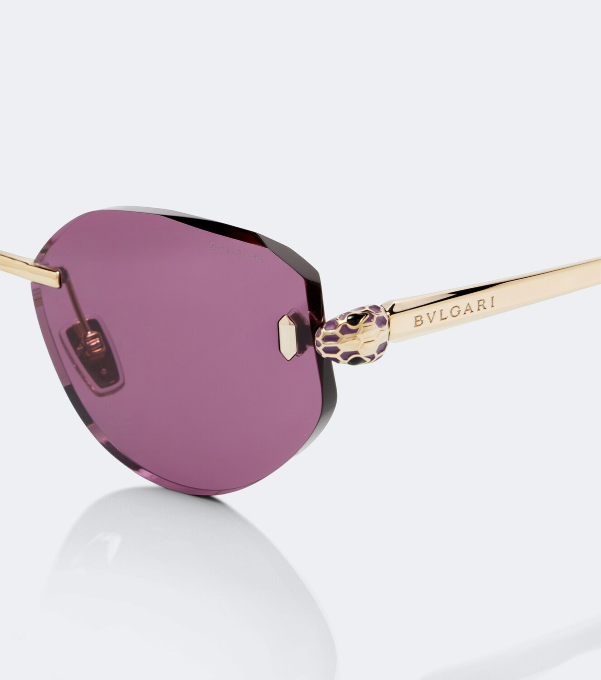 Bvlgari Serpenti Forever oval sunglasses