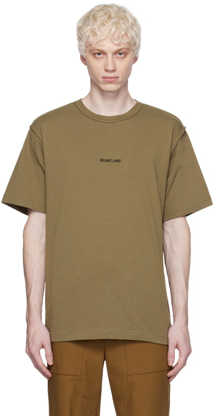 Photo: Helmut Lang Taupe Inside-Out T-Shirt