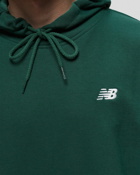 New Balance Sport Essentials Small Logo French Terry Hoodie Green - Mens - Hoodies