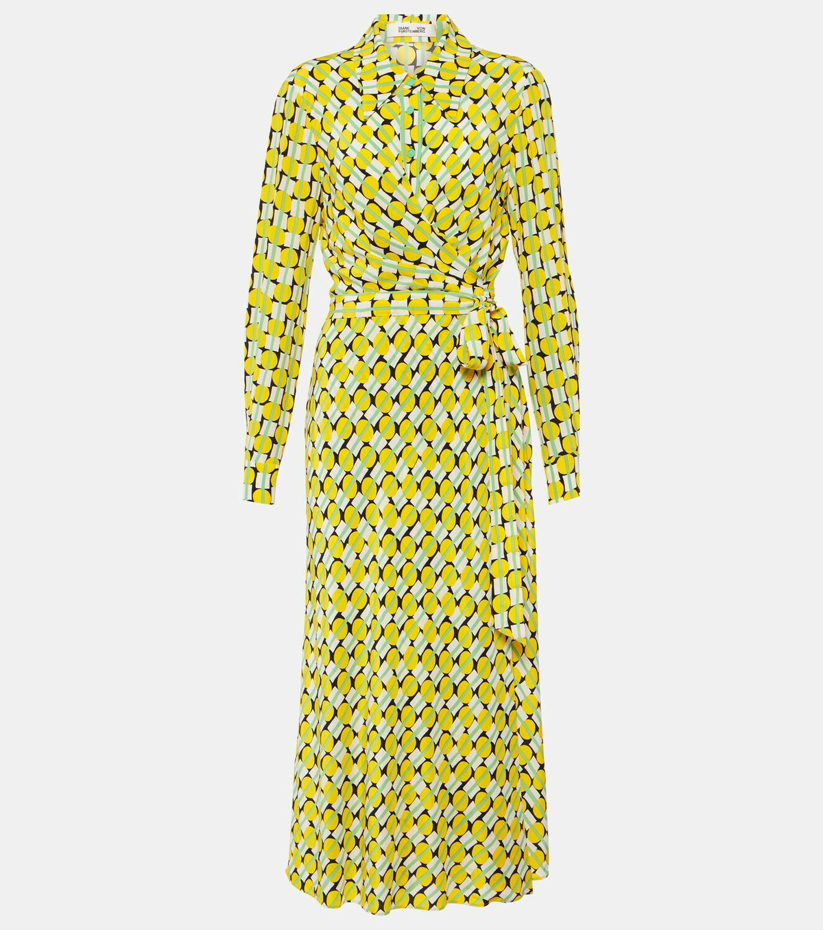 DVF ワンピース Tori printed jersey midi dress Diane von Furstenberg Tori printed jersey midi dress Diane