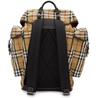 Burberry Beige and Black Ranger Check Backpack