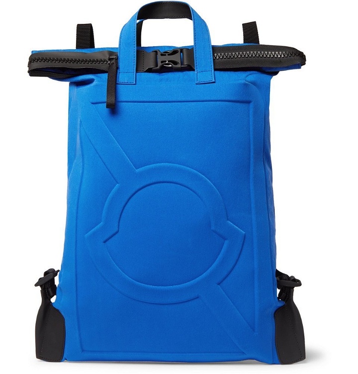 Photo: Moncler Genius - 5 Moncler Craig Green Canvas Backpack - Men - Blue