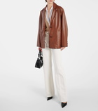 Dorothee Schumacher Sleek Statement leather blazer