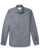 TURNBULL & ASSER - Cotton Oxford Shirt - Blue - L