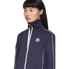 Moncler Navy Maglia Cardigan Sweater