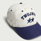 TwoJeys All-Over Dad Cap in White