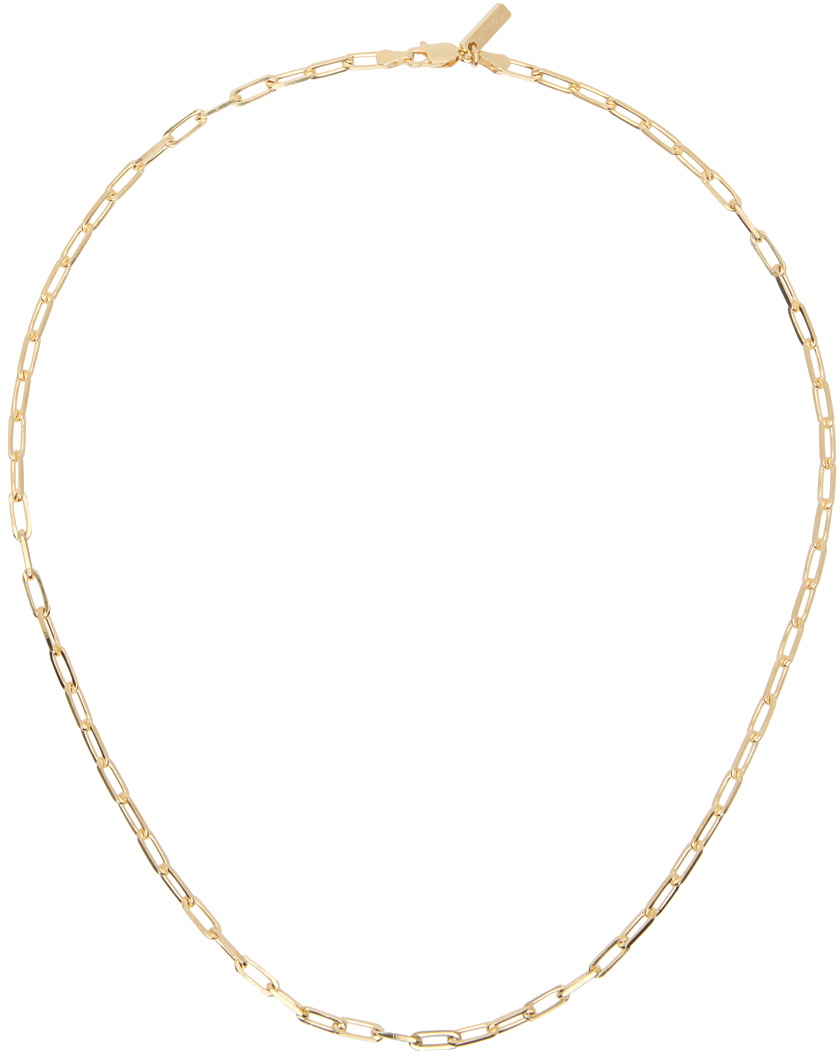Hatton Labs Gold Paperclip Chain Necklace