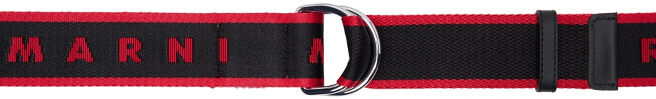 Photo: Marni Black & Red Slider Belt