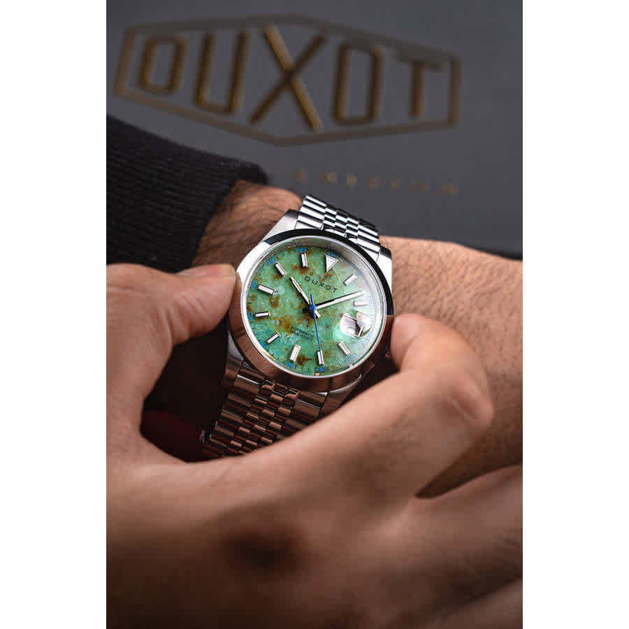 Duxot Vezeto Automatic Green Dial Mens Watch DX-2061-55 Duxot