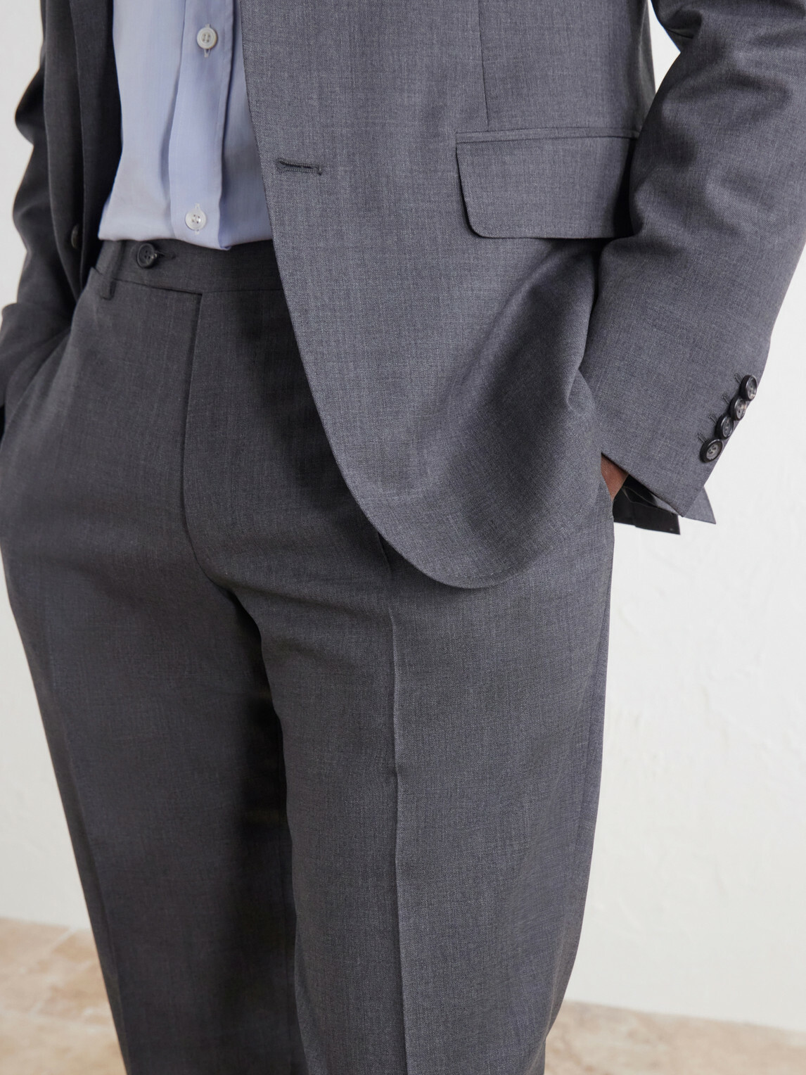Canali - Wool-Blend Suit - Gray