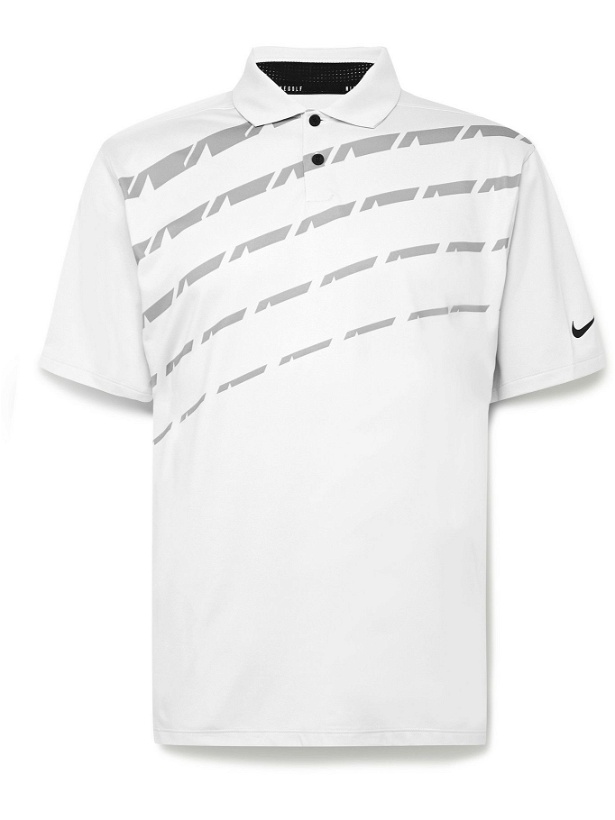 Photo: Nike Golf - Vapor Printed Dri-FIT Golf Polo Shirt - White