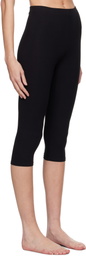 SKIMS Black Soft Lounge Capri Leggings
