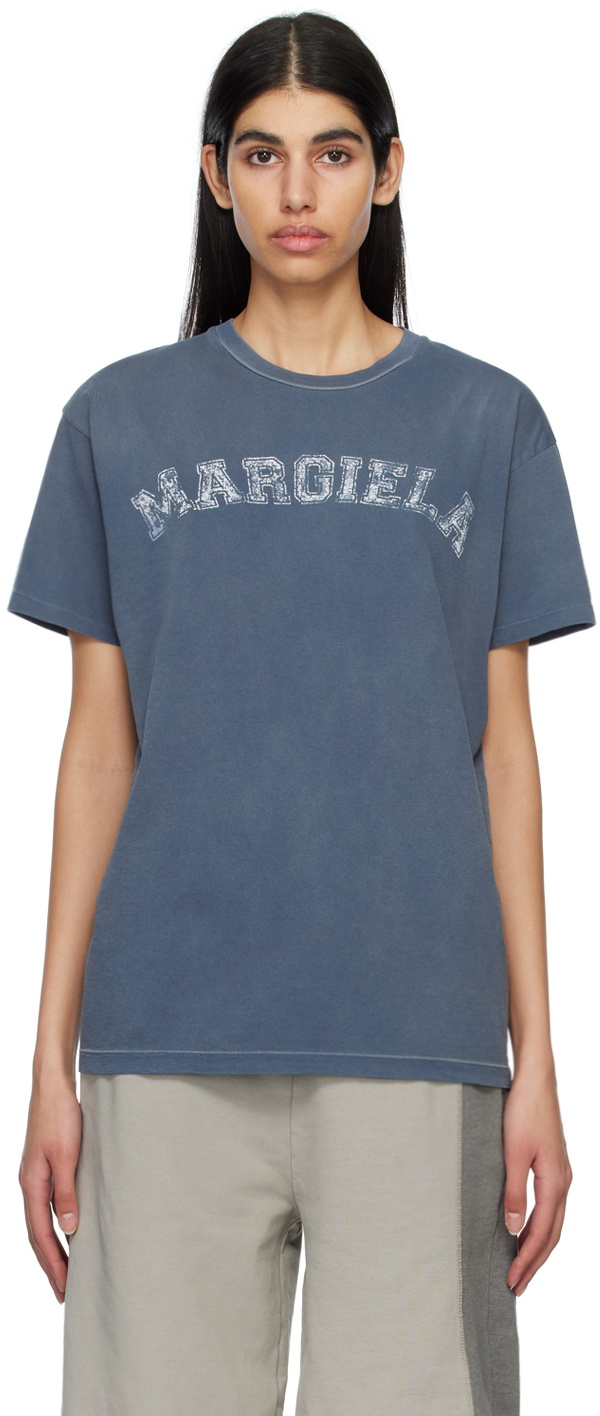 Maison Margiela - Woman - Blue - Shirt