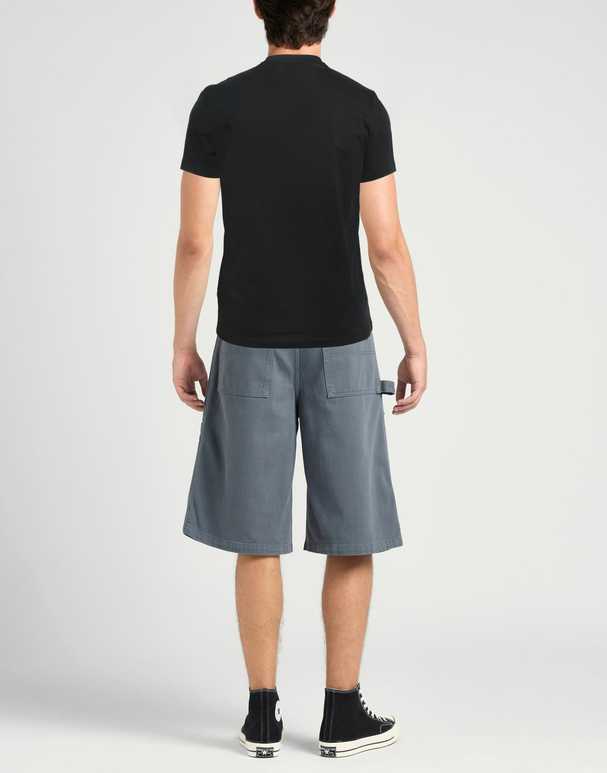 Dondup Mens T-shirt in Black