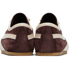 Dries Van Noten Burgundy Suede Sneakers
