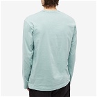 Comme des Garçons Homme Plus Men's Long Sleeve Triangle Print T-Shirt in Green