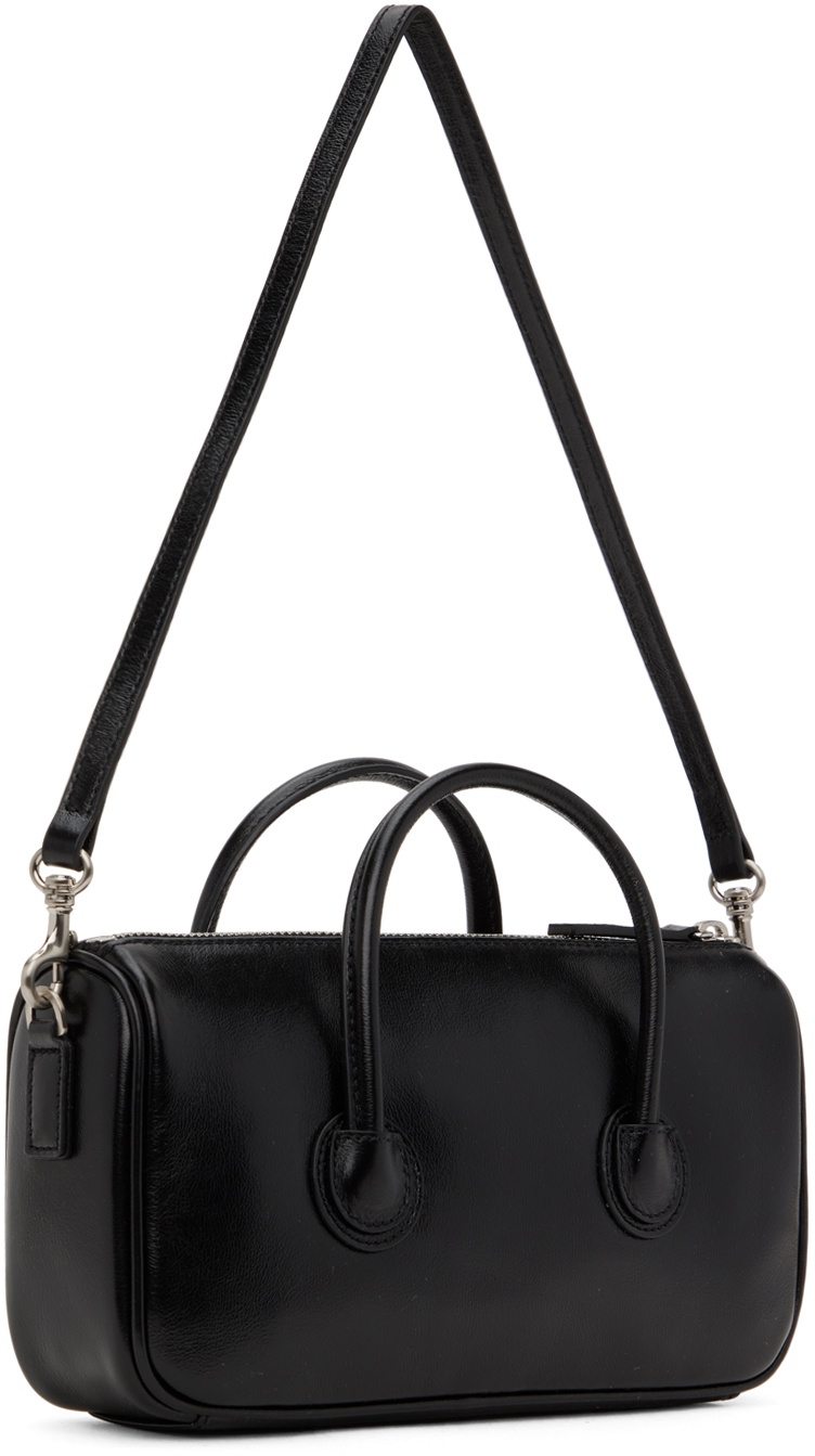 Marge Sherwood Small Zipper Bag - Glossy Black