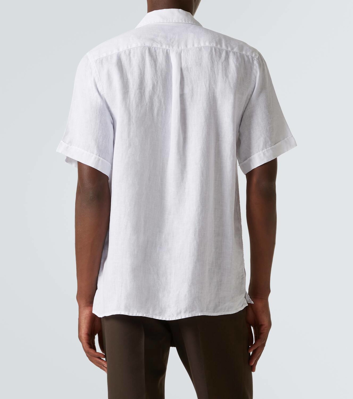 Vilebrequin Charli linen bowling shirt
