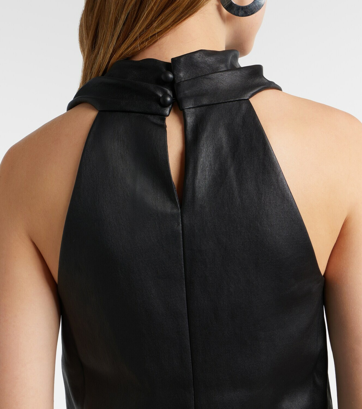 Stouls Aurea leather top