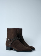Saint Laurent Wyatt Harness Boots