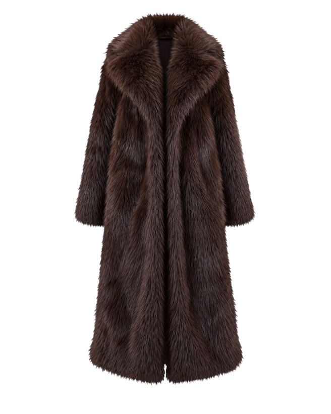 Photo: Steve Madden Larkin Coat in Brown
