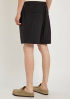 Picante Pleated Shell Shorts Black