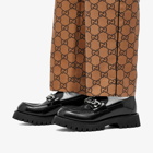 Gucci Men's New Harlad Chunky Loafer in Black