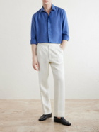 Charvet - Linen Shirt - Blue