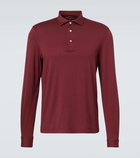 Fedeli Zero cotton jersey polo shirt