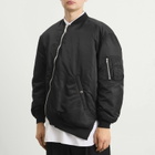 Comme des Garçons Men's Asymetric Bomber Jacket in Black