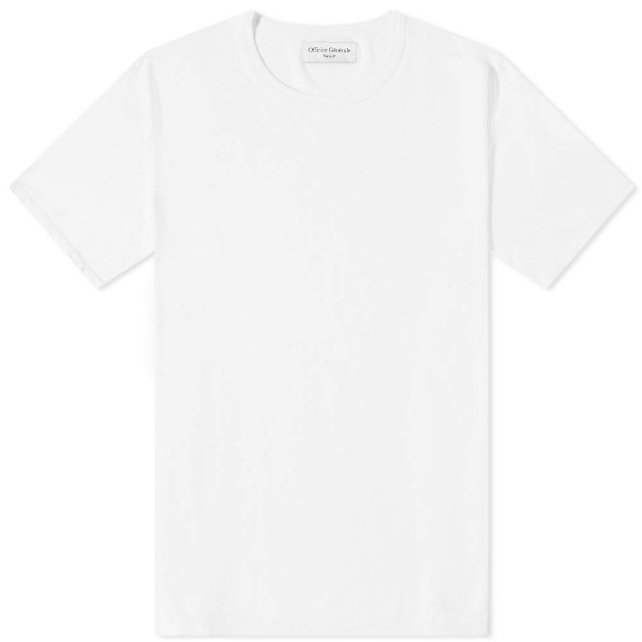 Photo: Officine Generale Men's Pigment Dyed T-Shirt in White