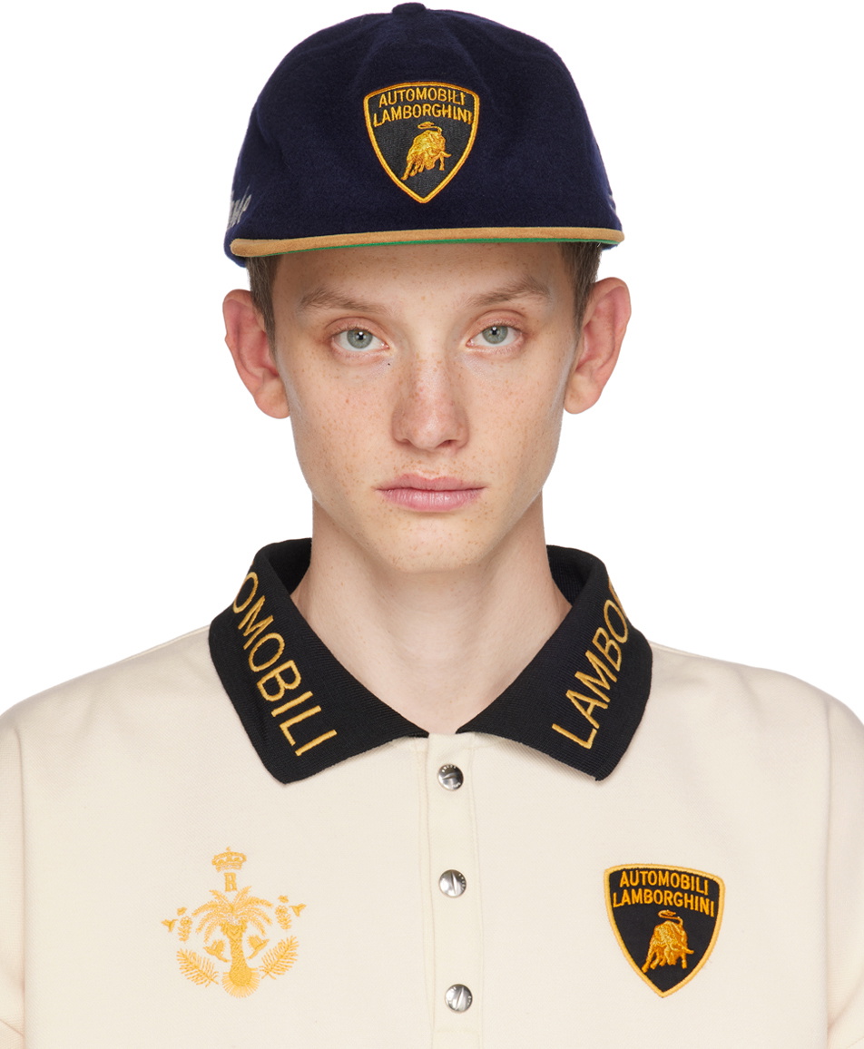 Rhude Navy Automobili Edition Cap Rhude