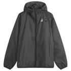 Comme des Garçons Play Men's x K-Way Full Zip Packable Jacket in Black