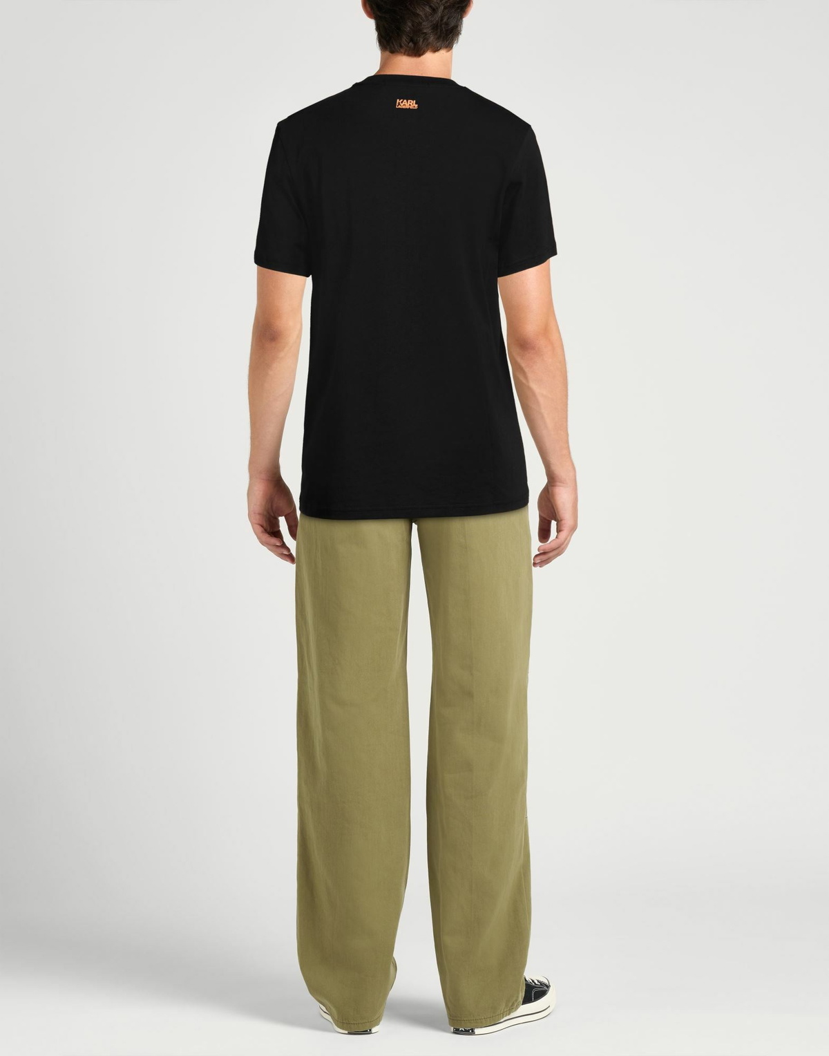 Karl Lagerfeld Mens T-shirt in Black