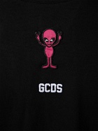 GCDS - Wirdo Embroidery Cotton Jersey T-shirt
