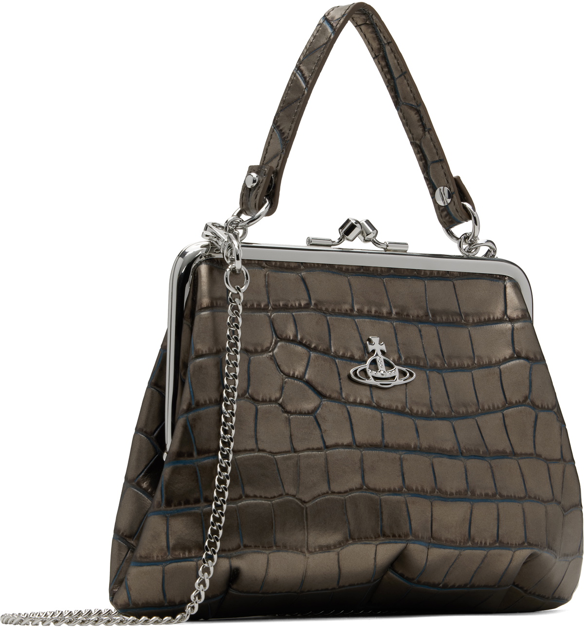 Vivienne Westwood Brown Granny Frame Bag Vivienne Westwood