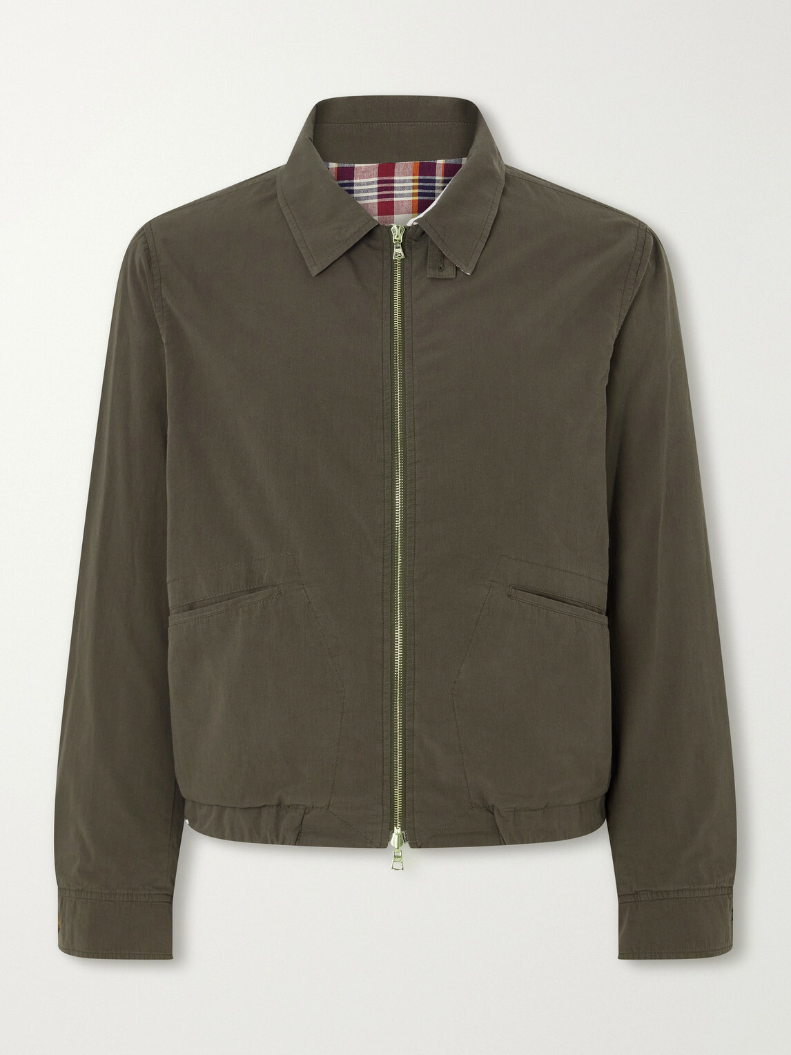 Drake's - Cotton-Twill Jacket - Green
