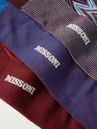 Missoni - Set of Three Striped Cotton-Blend Socks - Multi