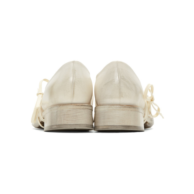 cherevichkiotvichkiシュ－ズ Cherevichkiotvichki Lace-up Calf Leather Shoes In Sand With Putty