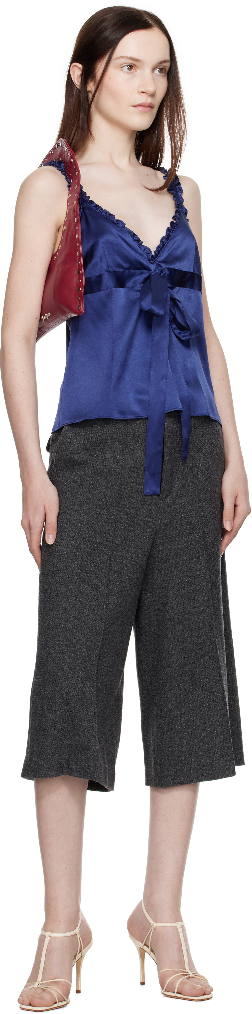 Saks Potts Navy Heni Camisole