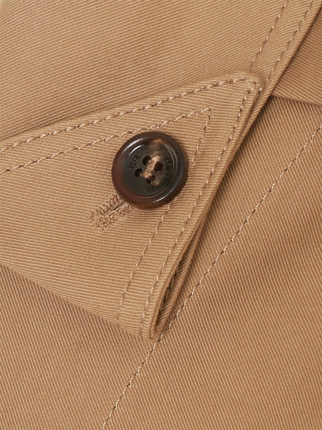 ジャケット Max Mara Moneta Saharan Jacket In Gabardine MAX MARA Moneta saharan jacket in gabardine - Brown